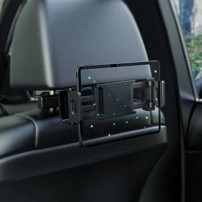 As Fast De 8 Holder for Car Headrest - Black